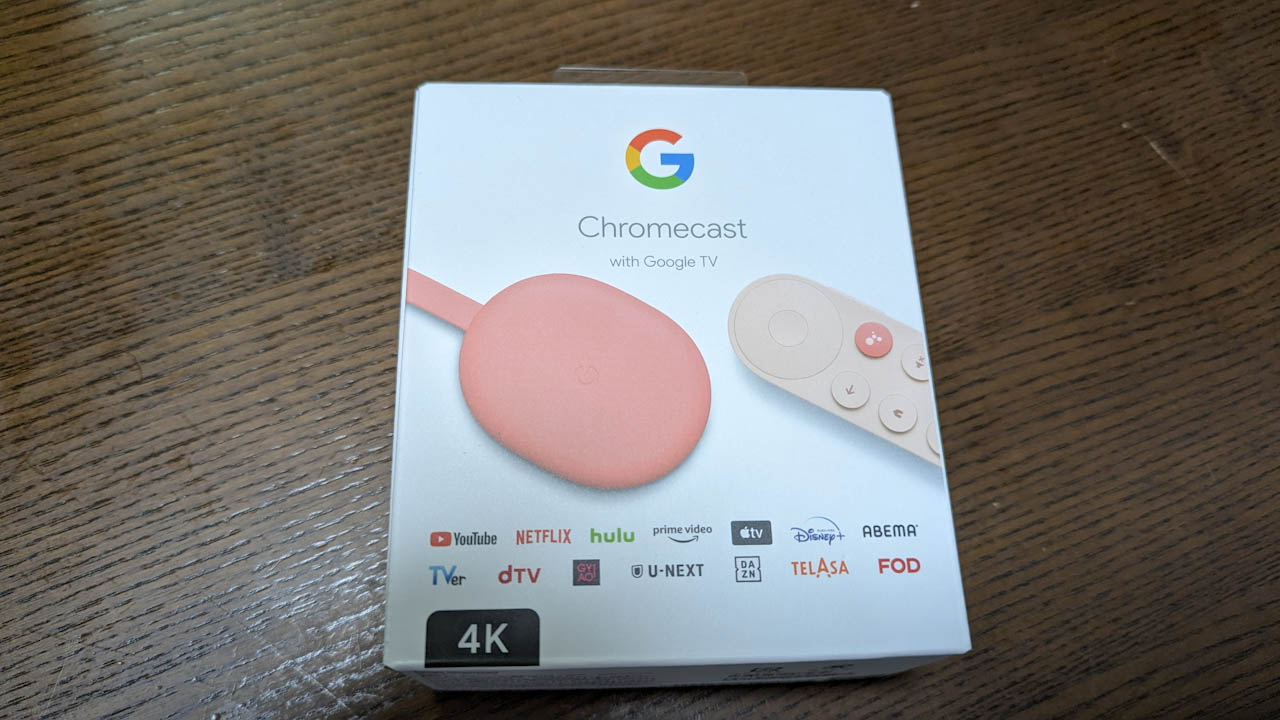 Chromecast with Google TV(4K)を導入